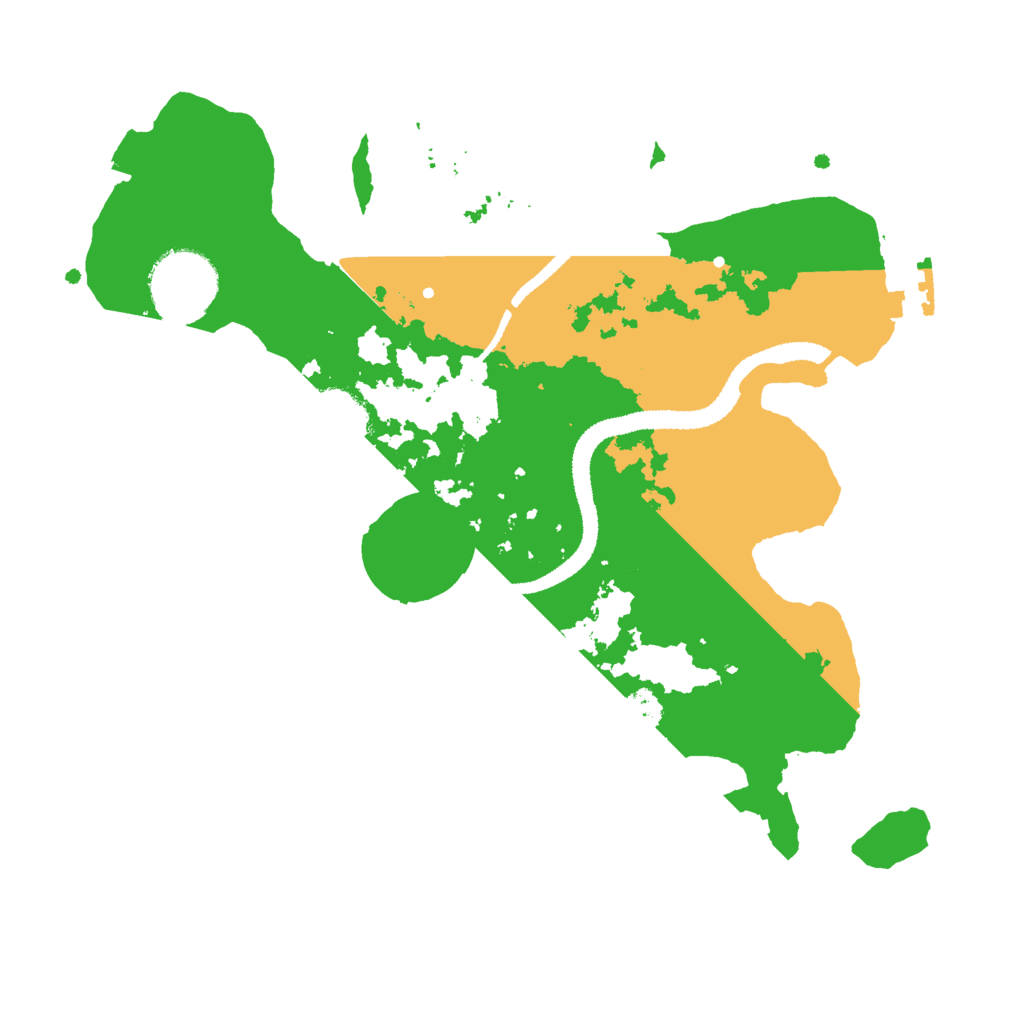 Biome Rust Map: Procedural Map, Size: 2700, Seed: 23971447
