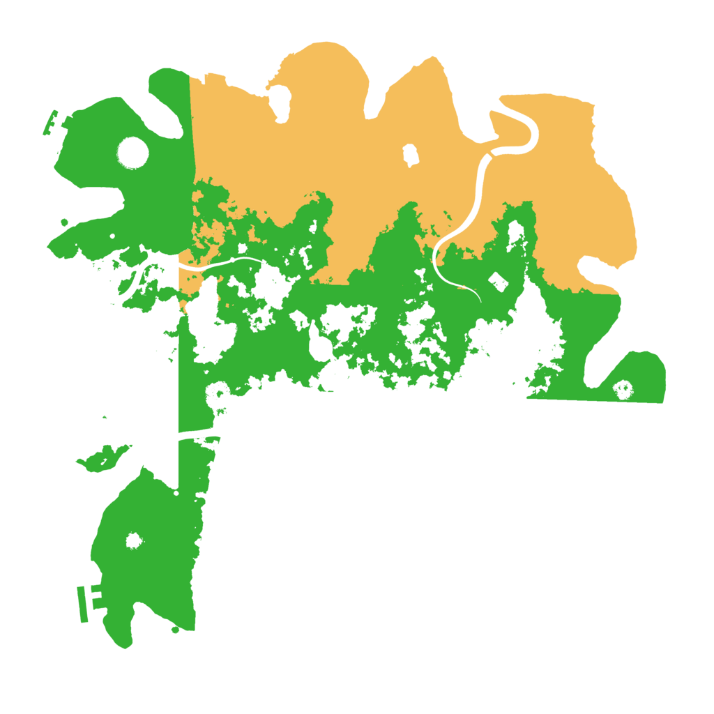 Biome Rust Map: Procedural Map, Size: 4000, Seed: 106800591
