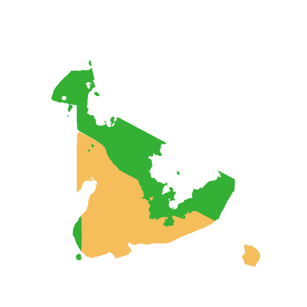 Biome Rust Map: Procedural Map, Size: 2000, Seed: 2112226830