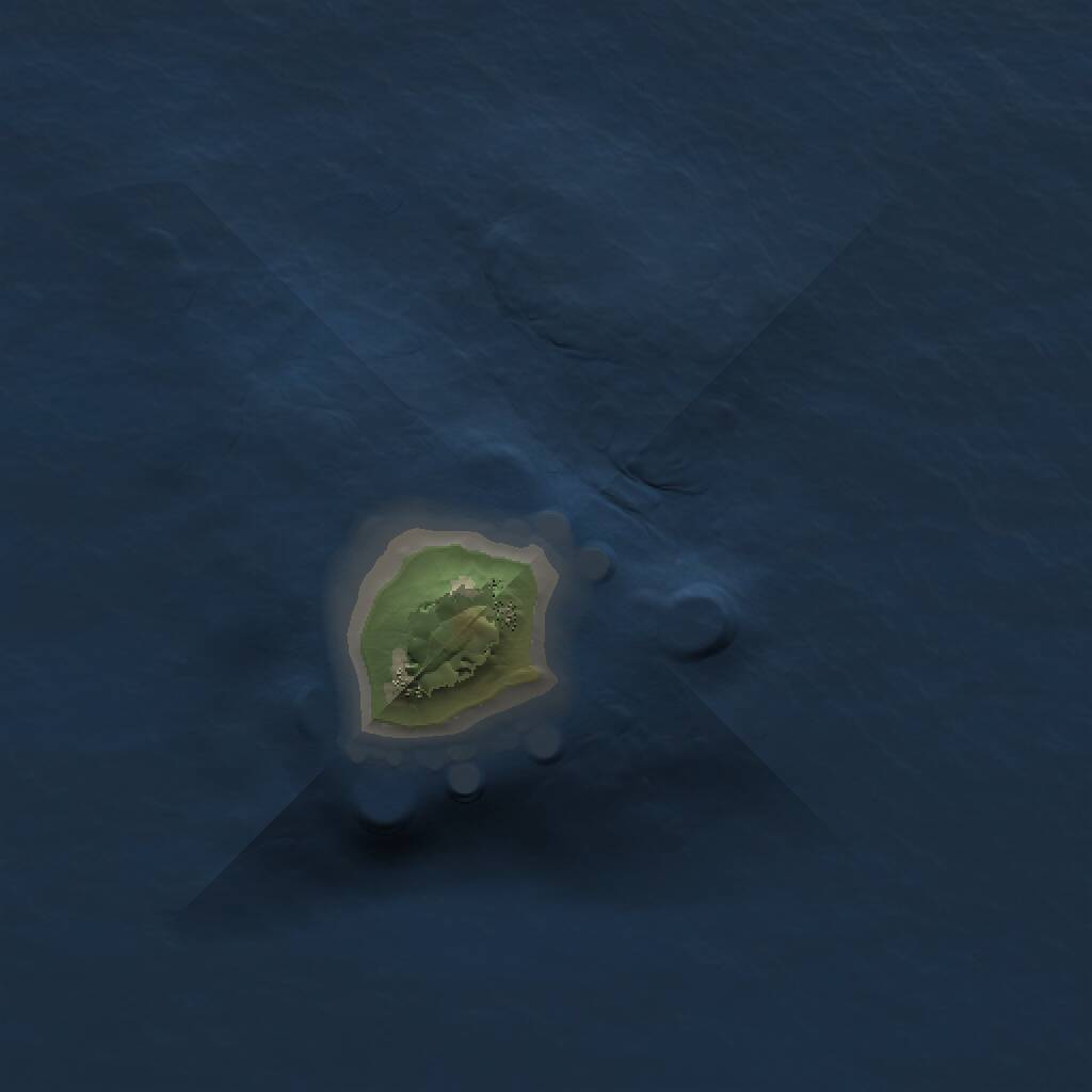 Rust Map: Procedural Map, Size: 1000, Seed: 420111741, 1 Monuments