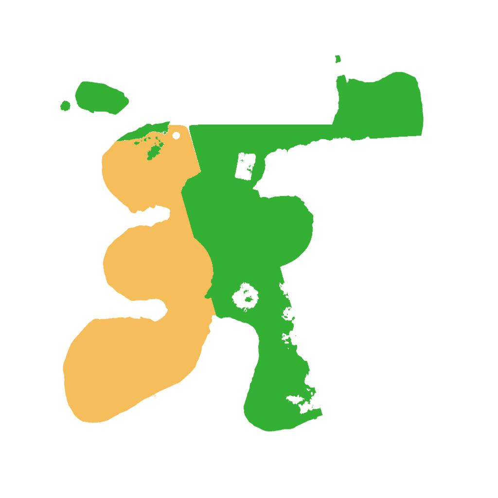 Biome Rust Map: Procedural Map, Size: 2000, Seed: 1180907102