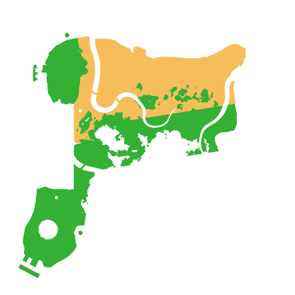 Biome Rust Map: Procedural Map, Size: 2700, Seed: 1761307306