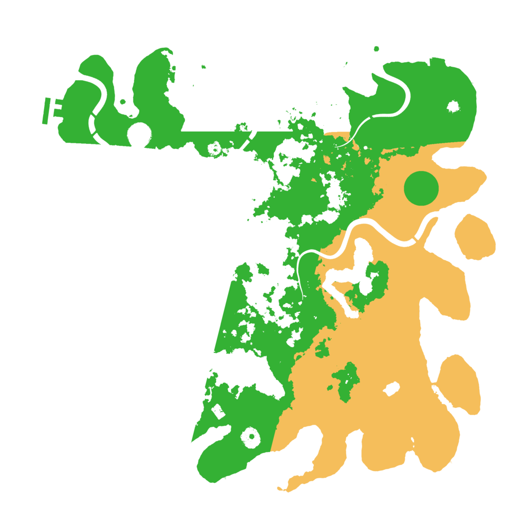 Biome Rust Map: Procedural Map, Size: 4000, Seed: 99030725