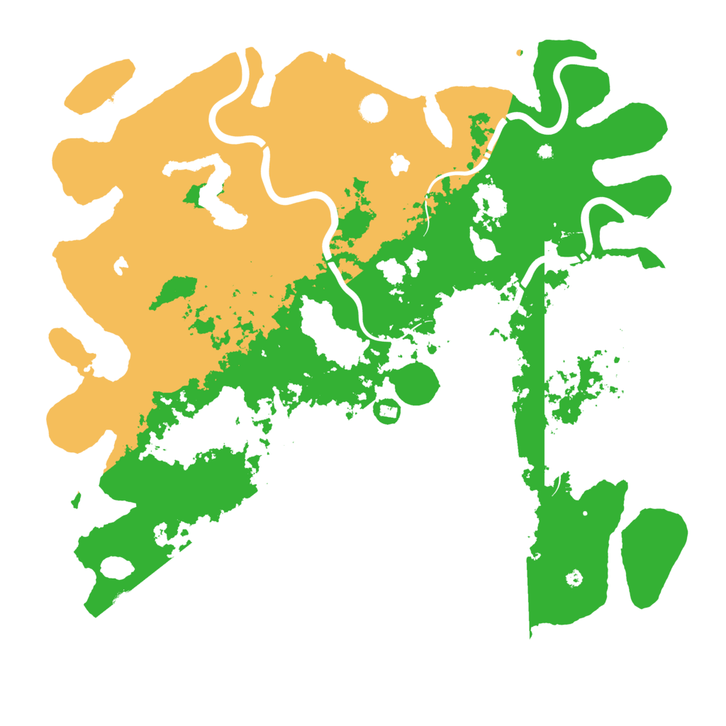 Biome Rust Map: Procedural Map, Size: 4500, Seed: 923061622