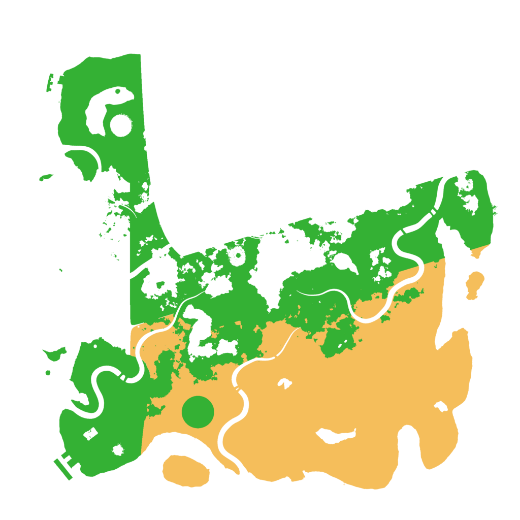 Biome Rust Map: Procedural Map, Size: 4250, Seed: 2004237885