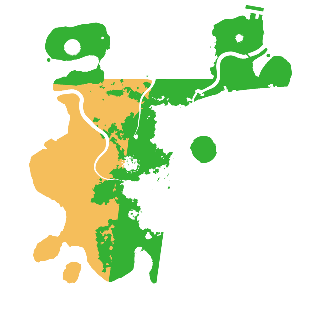 Biome Rust Map: Procedural Map, Size: 3500, Seed: 362254401