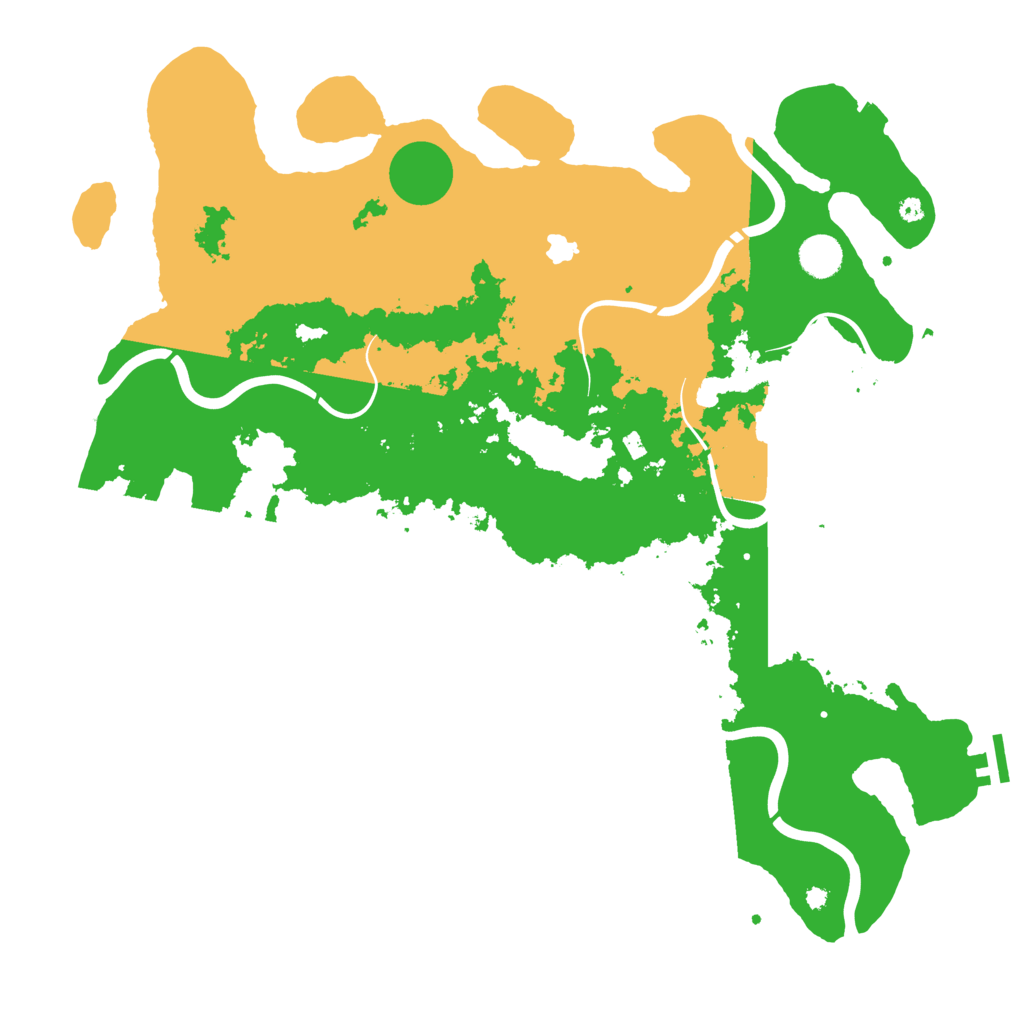 Biome Rust Map: Procedural Map, Size: 4250, Seed: 776716008