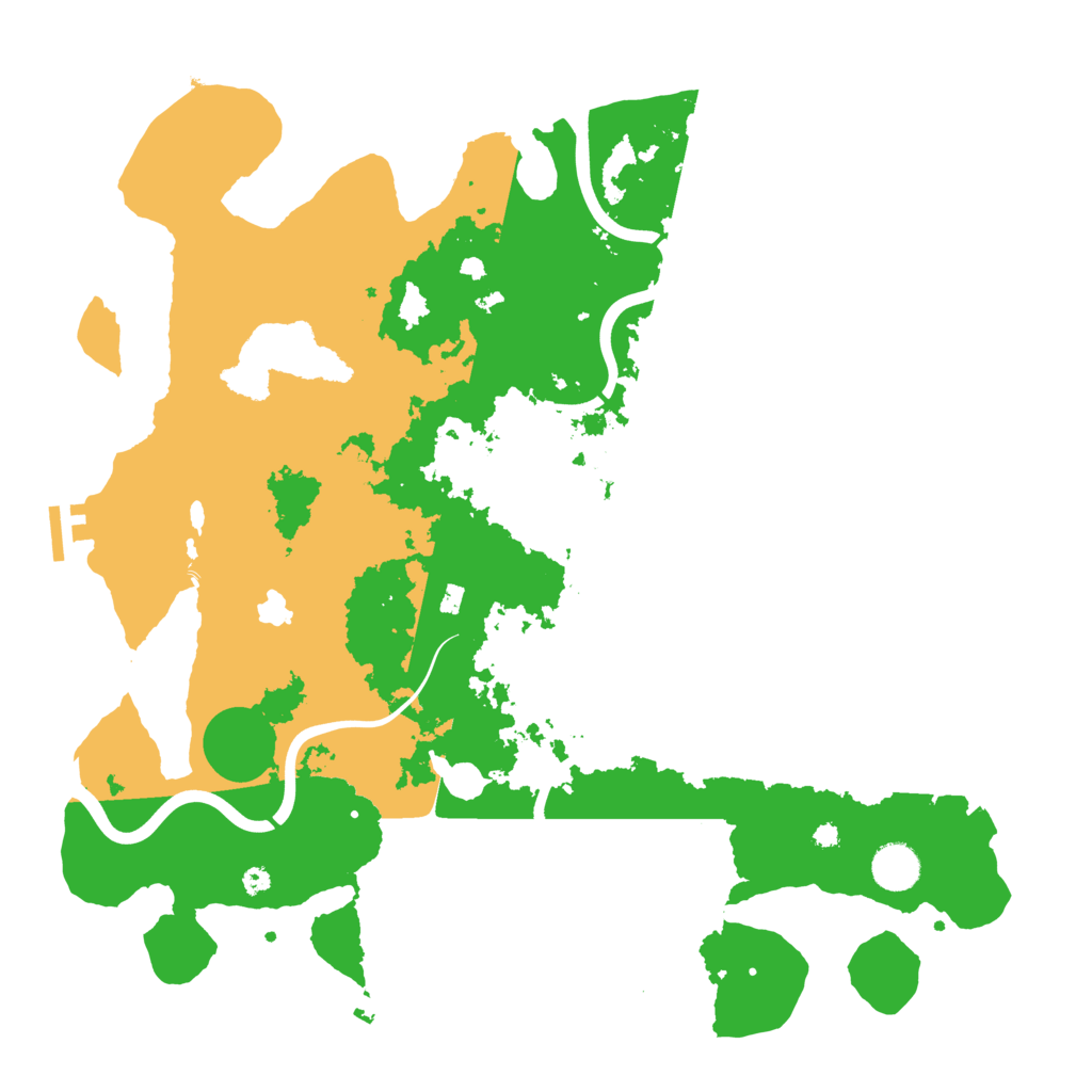 Biome Rust Map: Procedural Map, Size: 4000, Seed: 611828592