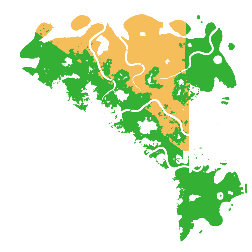 Biome Rust Map: Procedural Map, Size: 5200, Seed: 170583647