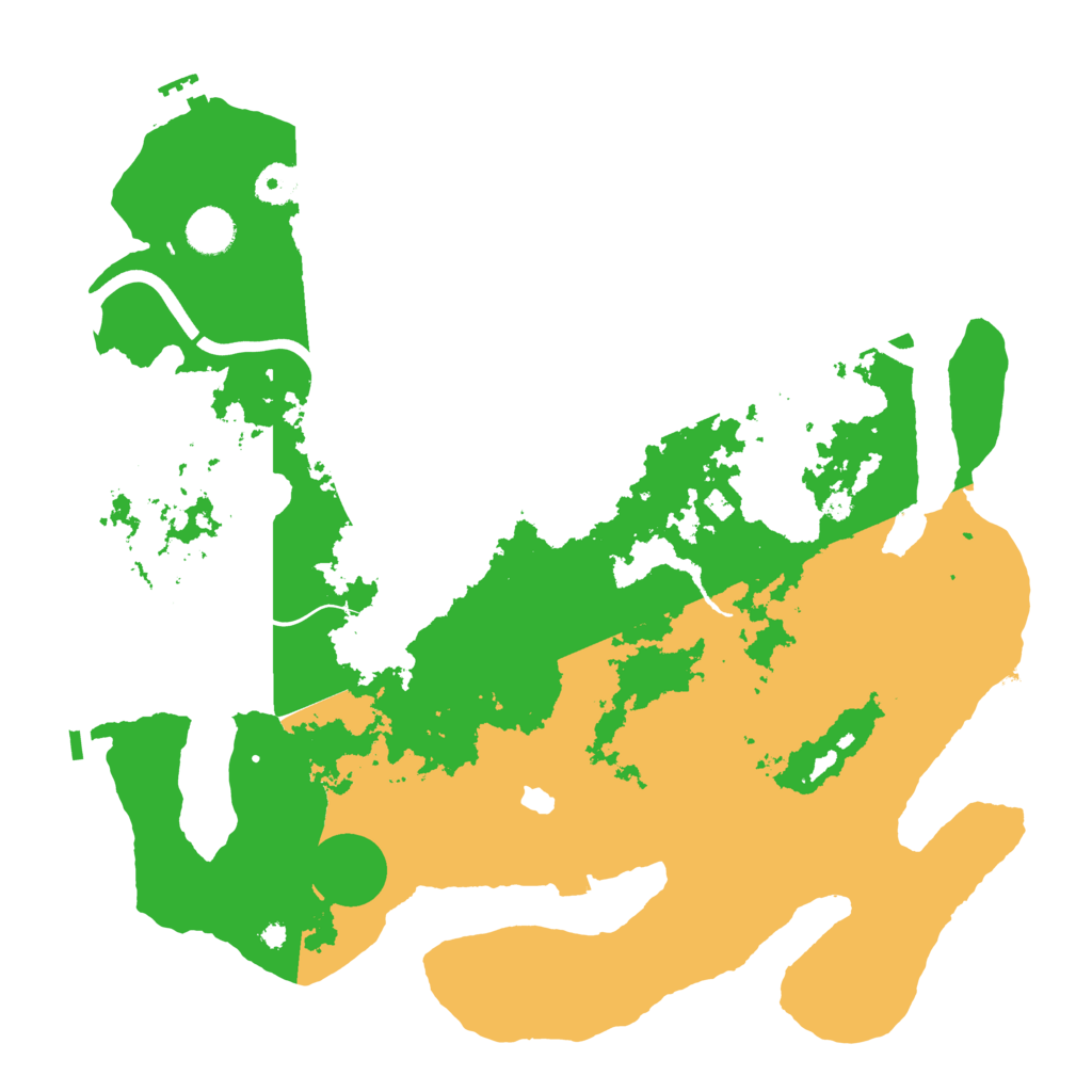 Biome Rust Map: Procedural Map, Size: 4000, Seed: 651913
