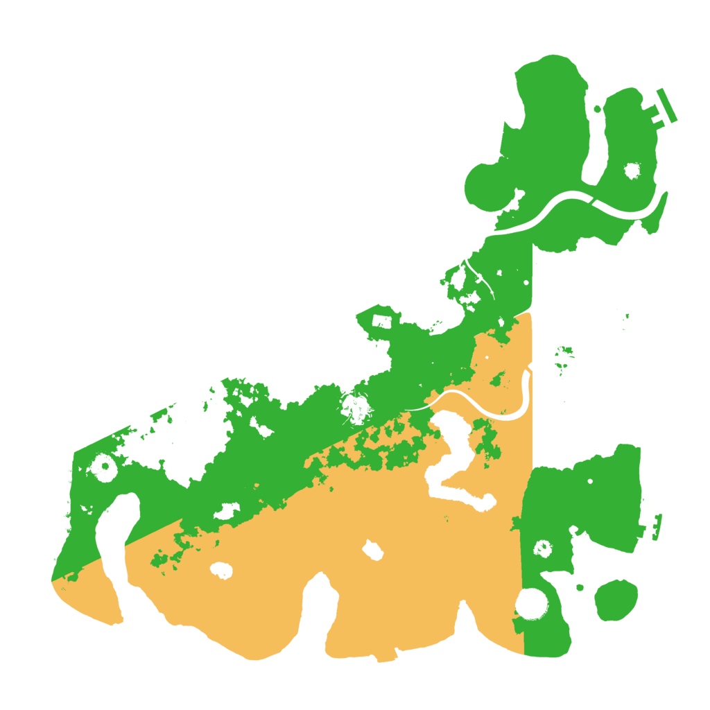 Biome Rust Map: Procedural Map, Size: 4000, Seed: 62565