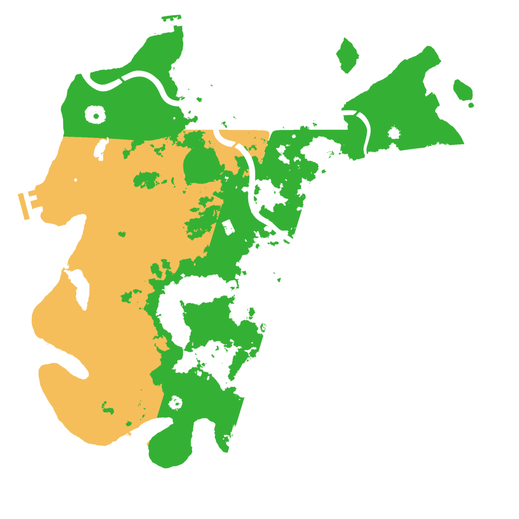 Biome Rust Map: Procedural Map, Size: 3900, Seed: 854679357