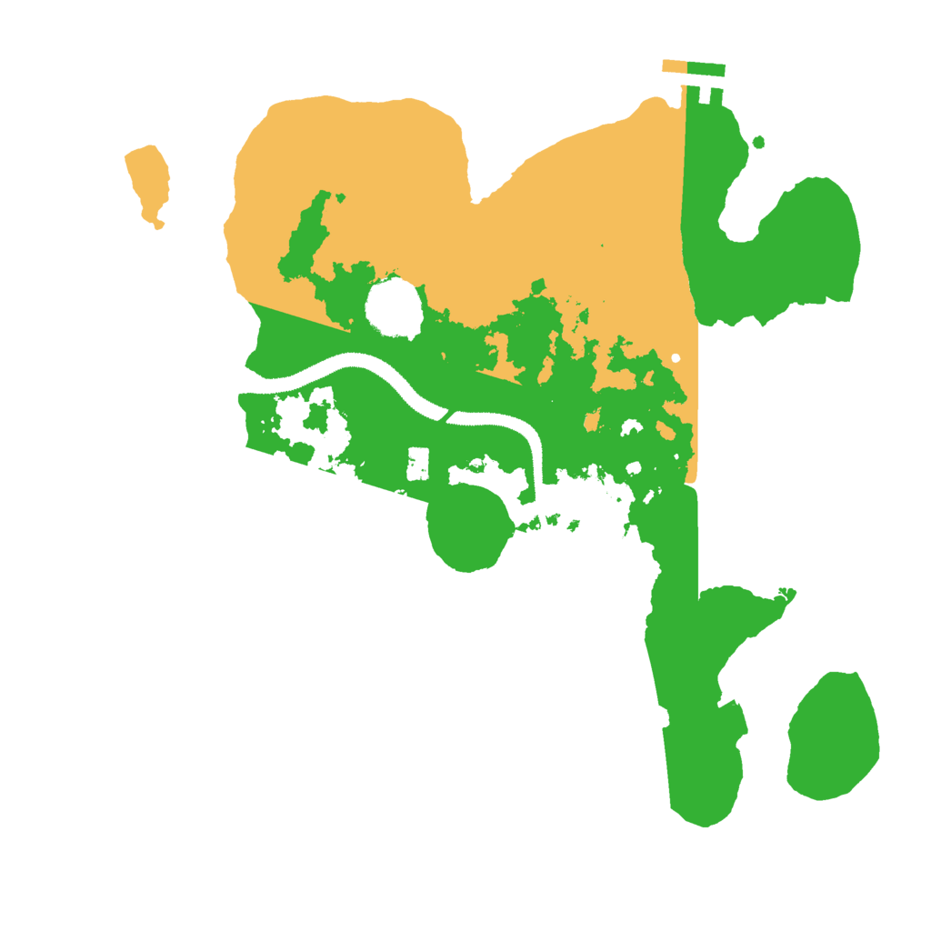 Biome Rust Map: Procedural Map, Size: 3000, Seed: 1244714157