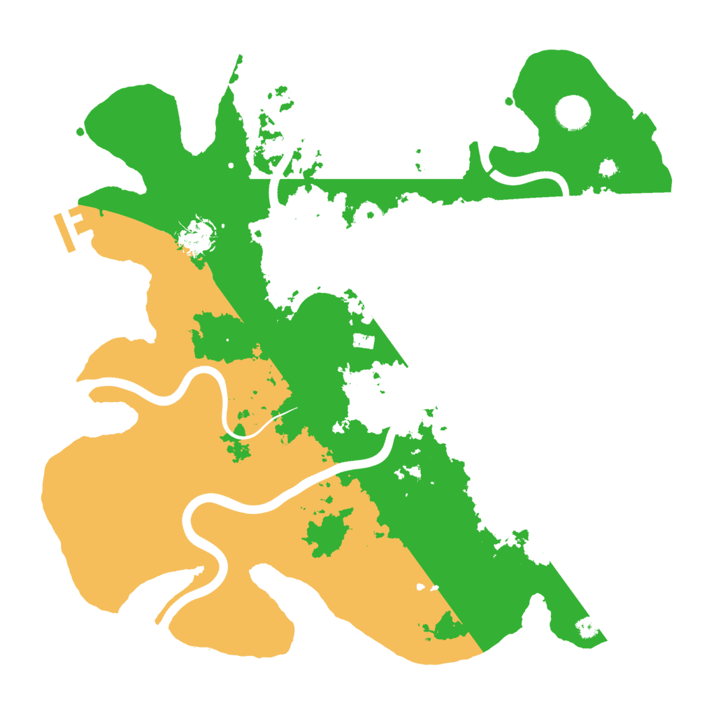 Biome Rust Map: Procedural Map, Size: 3600, Seed: 625