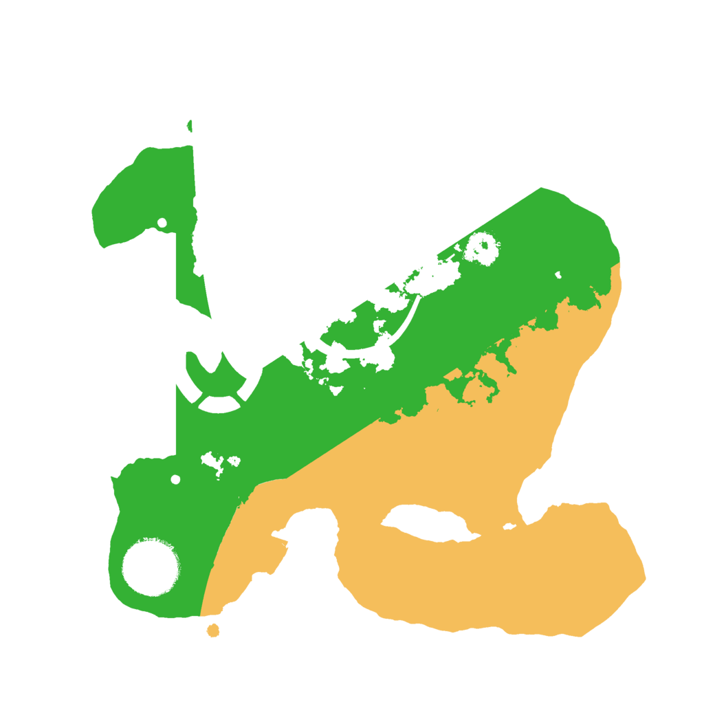 Biome Rust Map: Procedural Map, Size: 2200, Seed: 1489493745