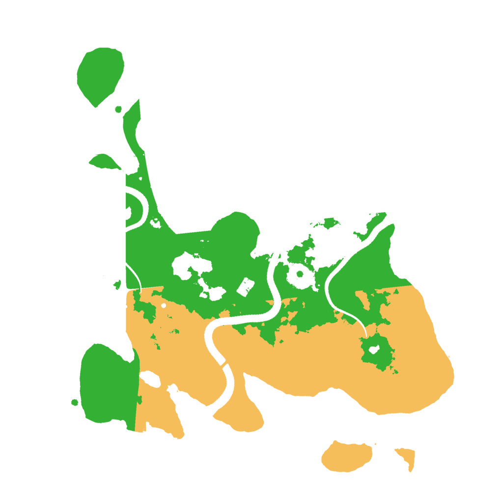 Biome Rust Map: Procedural Map, Size: 3000, Seed: 1984678080