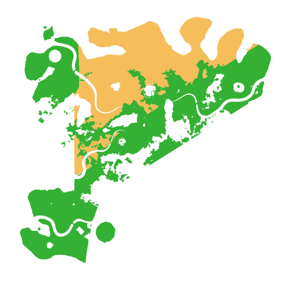 Biome Rust Map: Procedural Map, Size: 4200, Seed: 2047020