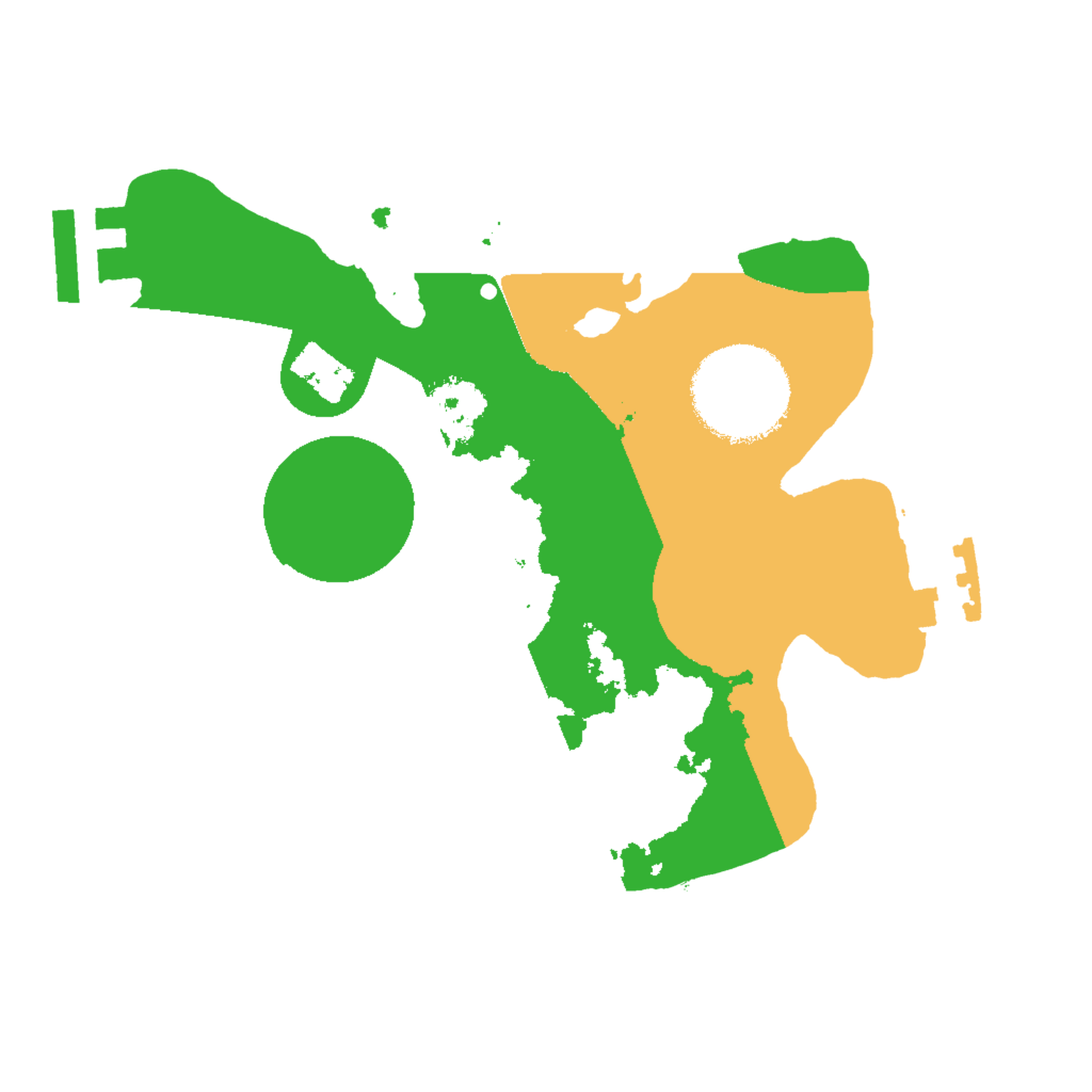 Biome Rust Map: Procedural Map, Size: 2000, Seed: 573930120