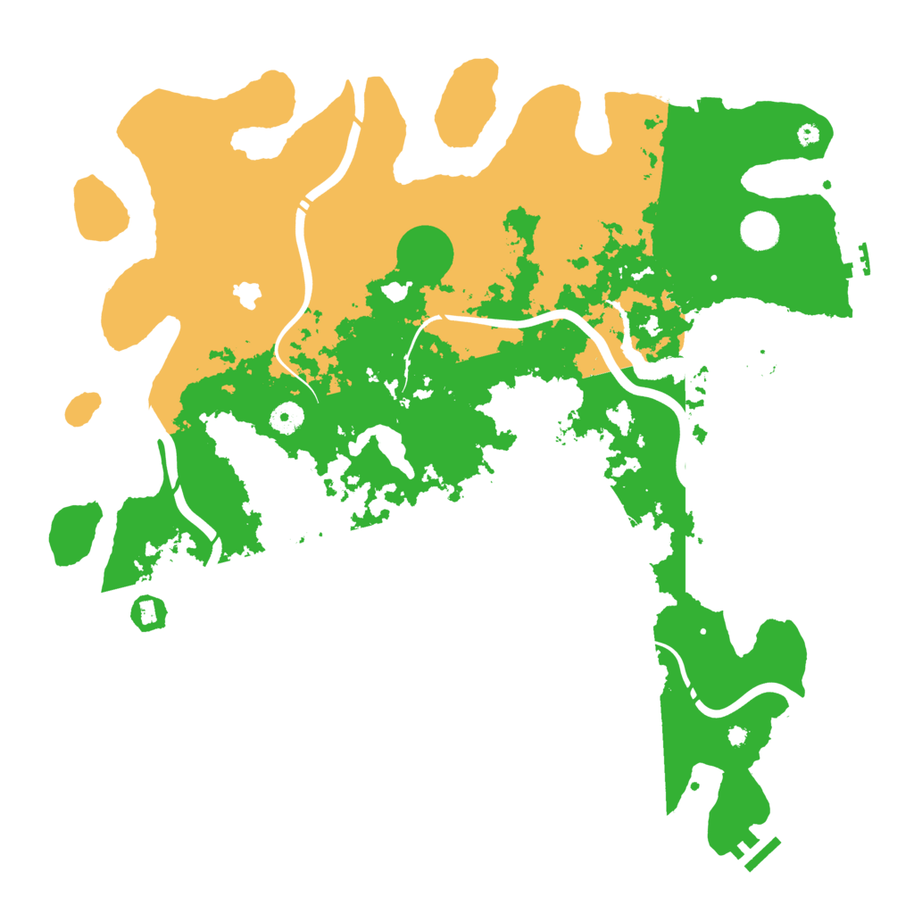 Biome Rust Map: Procedural Map, Size: 4250, Seed: 1613972145