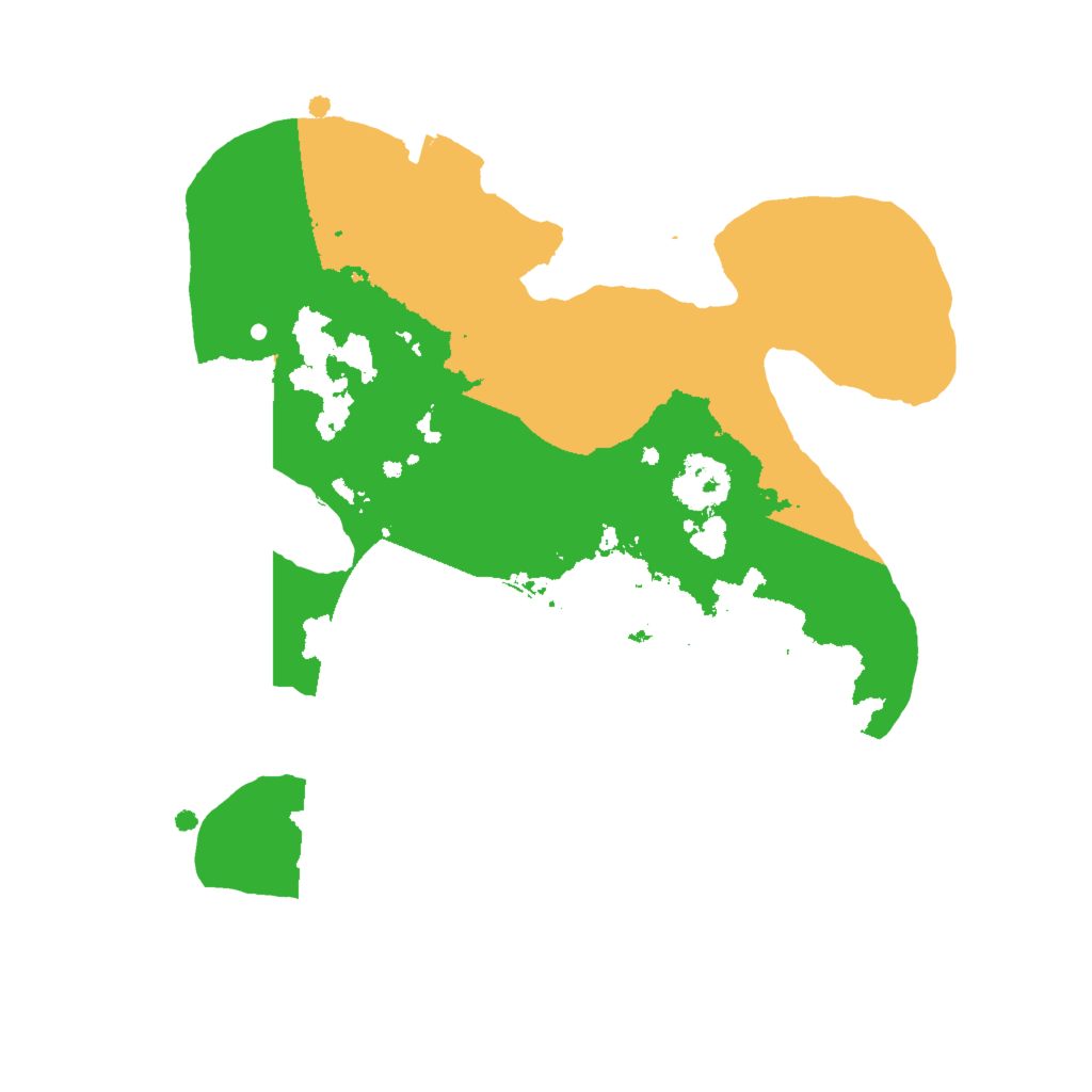 Biome Rust Map: Procedural Map, Size: 2000, Seed: 1765271353