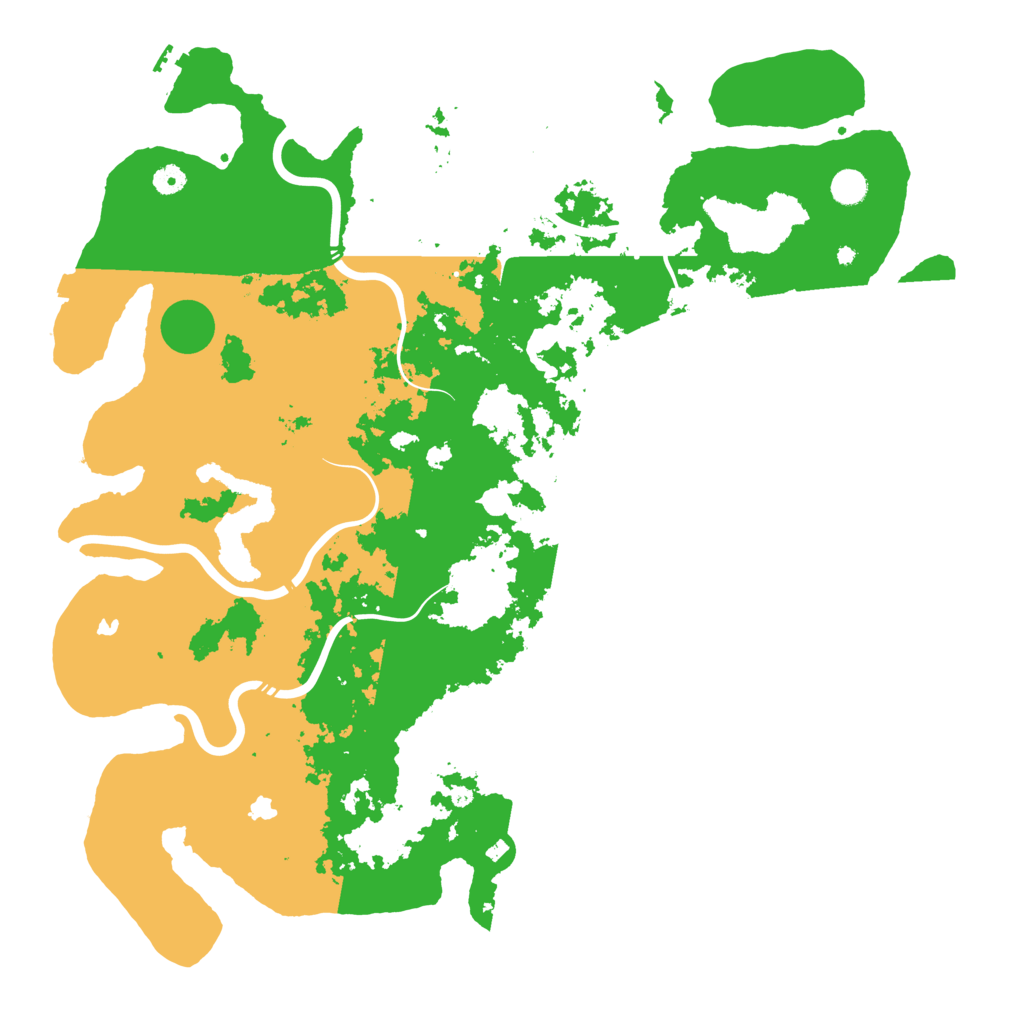 Biome Rust Map: Procedural Map, Size: 5000, Seed: 1568367397