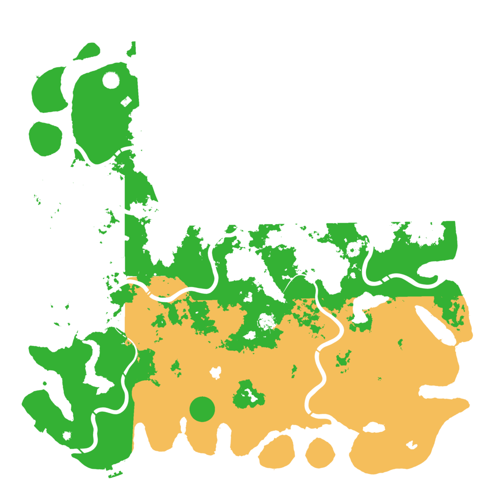 Biome Rust Map: Procedural Map, Size: 5200, Seed: 170083647