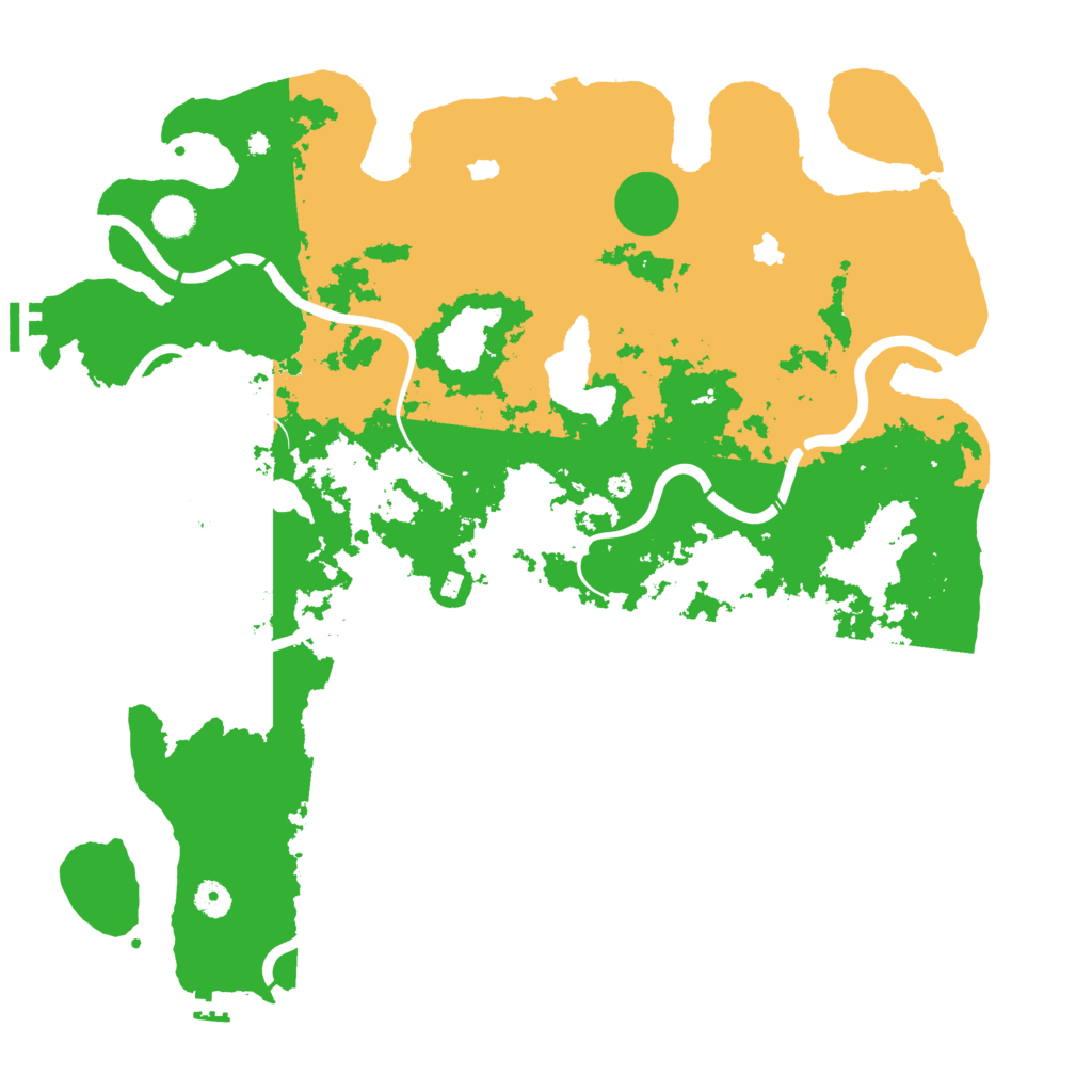 Biome Rust Map: Procedural Map, Size: 4500, Seed: 1673770709