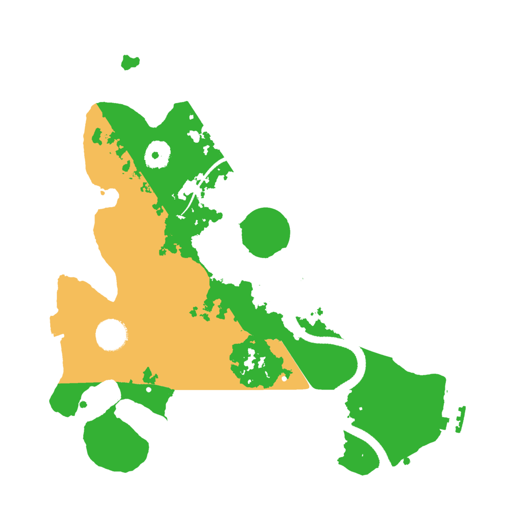 Biome Rust Map: Procedural Map, Size: 2900, Seed: 3655017