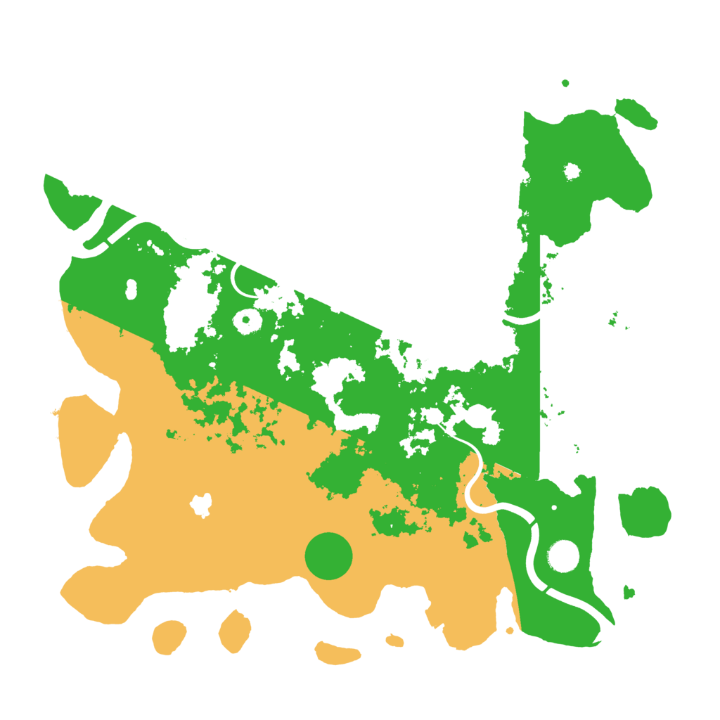 Biome Rust Map: Procedural Map, Size: 4000, Seed: 521730857