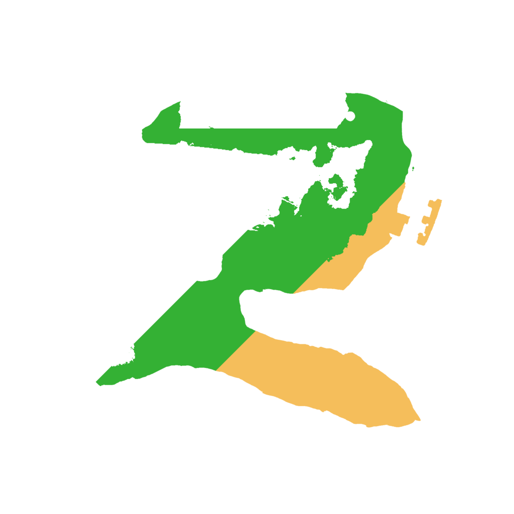 Biome Rust Map: Procedural Map, Size: 1600, Seed: 9167800