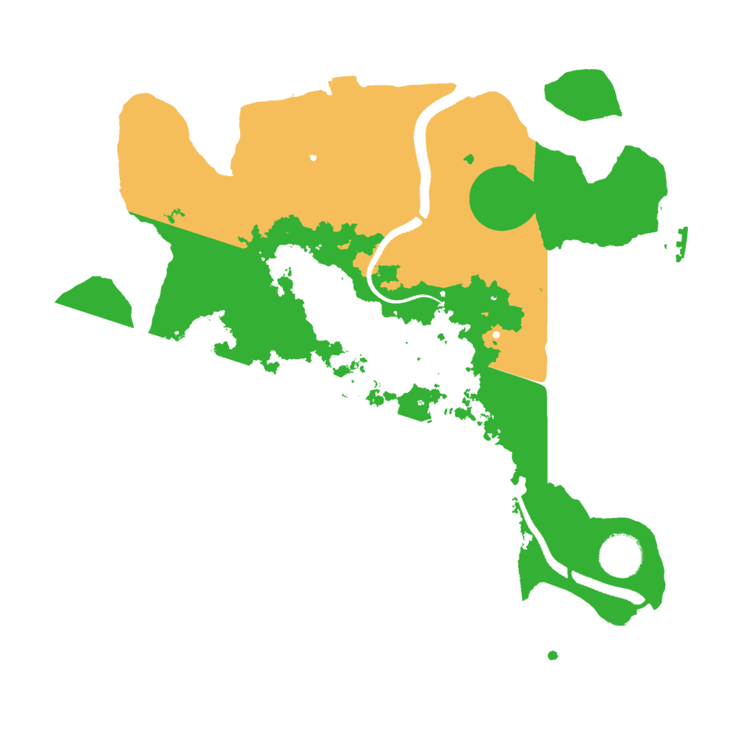 Biome Rust Map: Procedural Map, Size: 3000, Seed: 1442226346