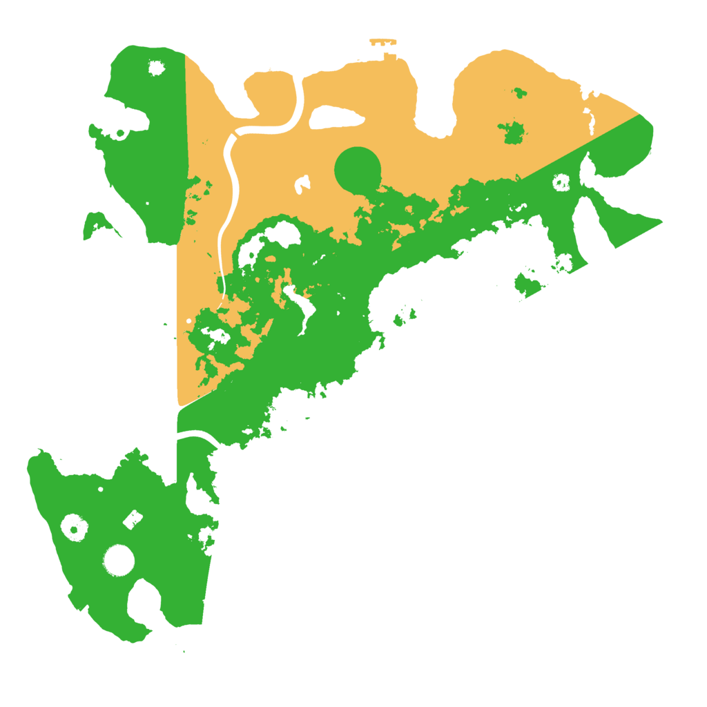 Biome Rust Map: Procedural Map, Size: 4000, Seed: 56426947