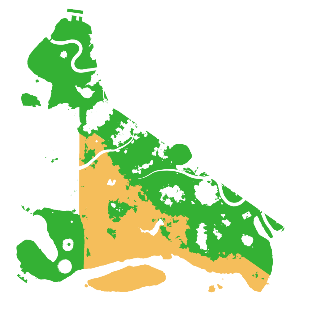 Biome Rust Map: Procedural Map, Size: 4000, Seed: 62511