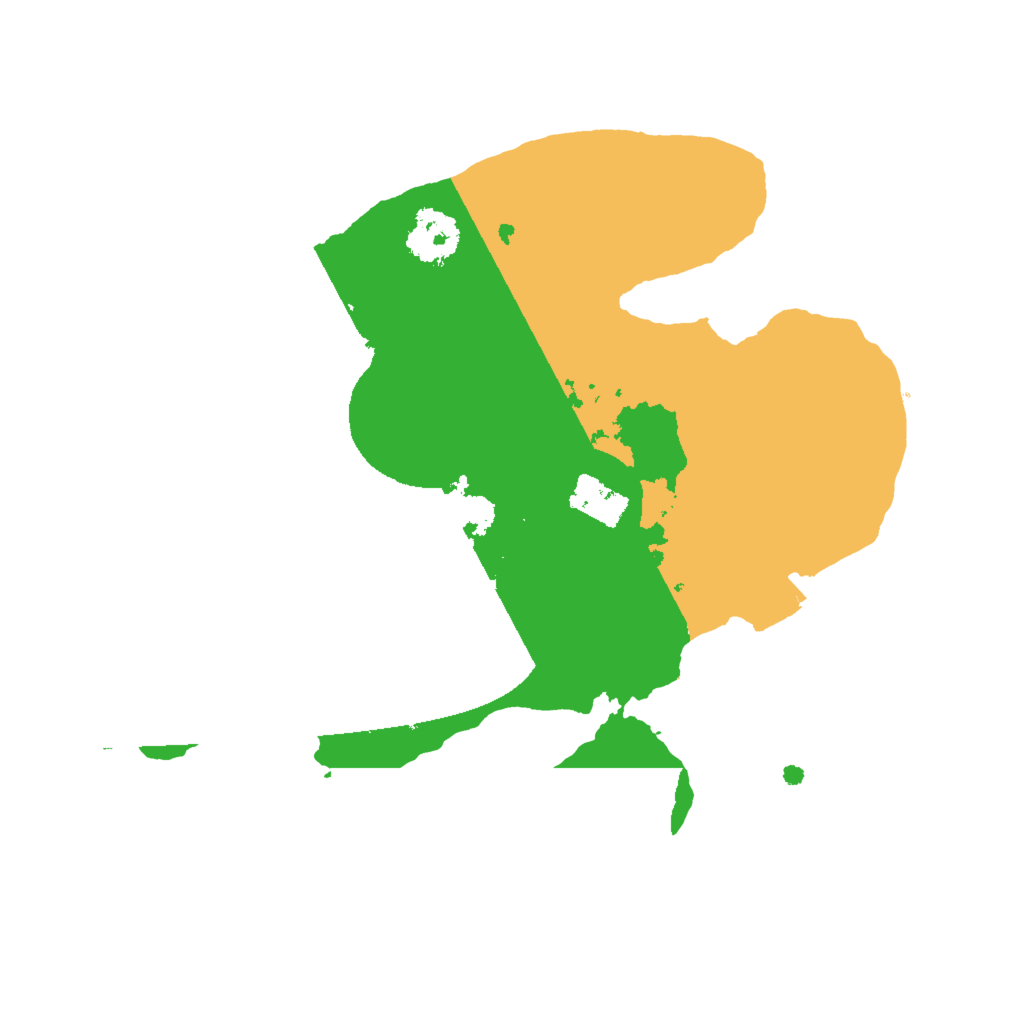 Biome Rust Map: Procedural Map, Size: 2000, Seed: 1209910018