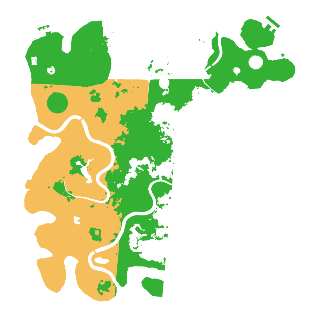 Biome Rust Map: Procedural Map, Size: 4000, Seed: 679472969