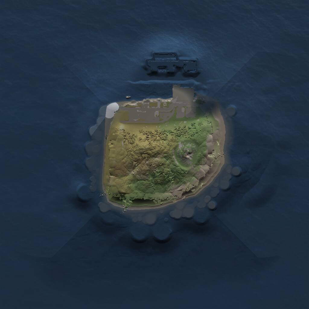 Rust Map: Procedural Map, Size: 1000, Seed: 995952482, 2 Monuments