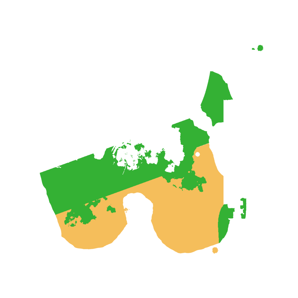 Biome Rust Map: Procedural Map, Size: 2000, Seed: 915519853