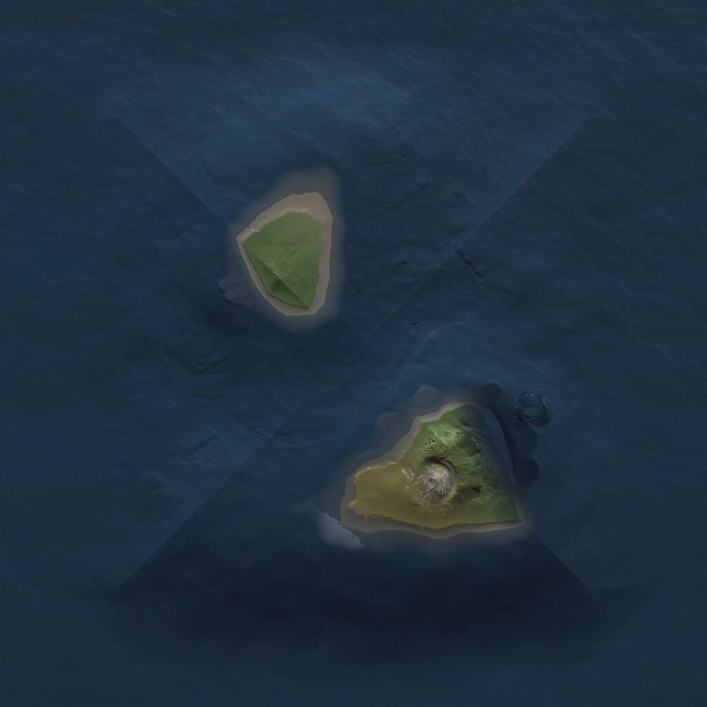 Rust Map: Procedural Map, Size: 1000, Seed: 526608620, 1 Monuments