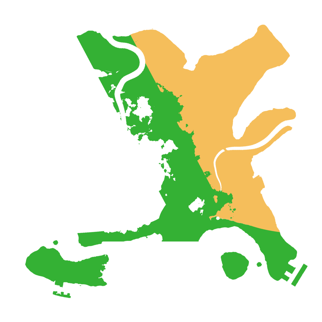 Biome Rust Map: Procedural Map, Size: 2700, Seed: 1761652898