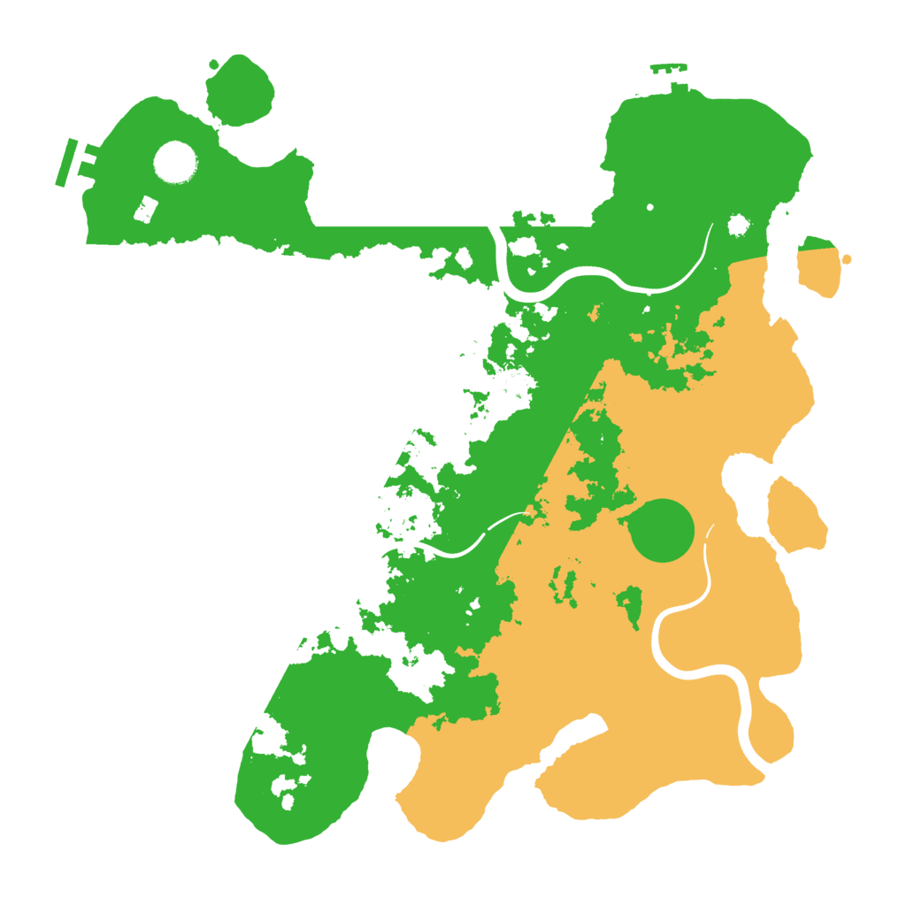 Biome Rust Map: Procedural Map, Size: 3750, Seed: 1887896815