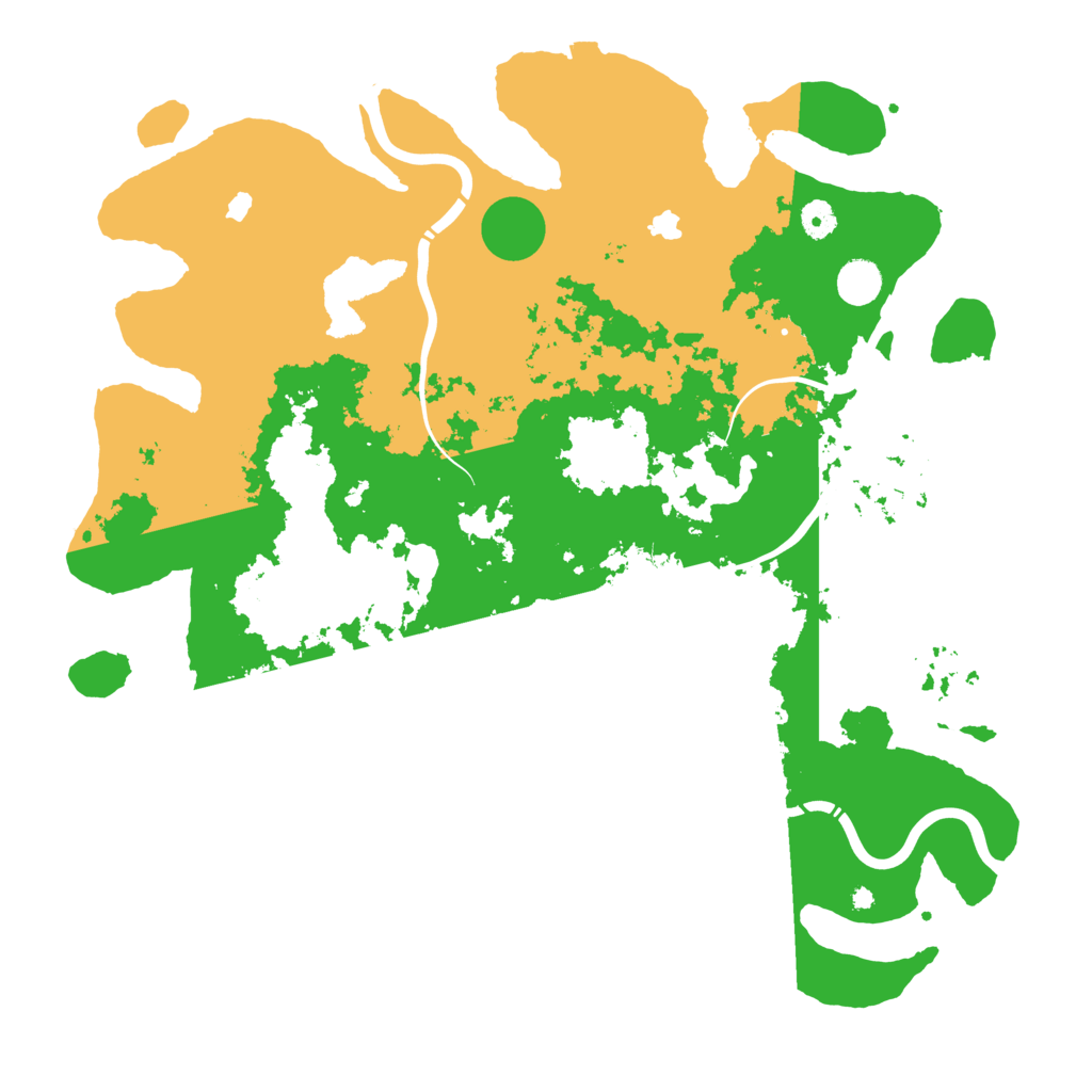Biome Rust Map: Procedural Map, Size: 4500, Seed: 639934838