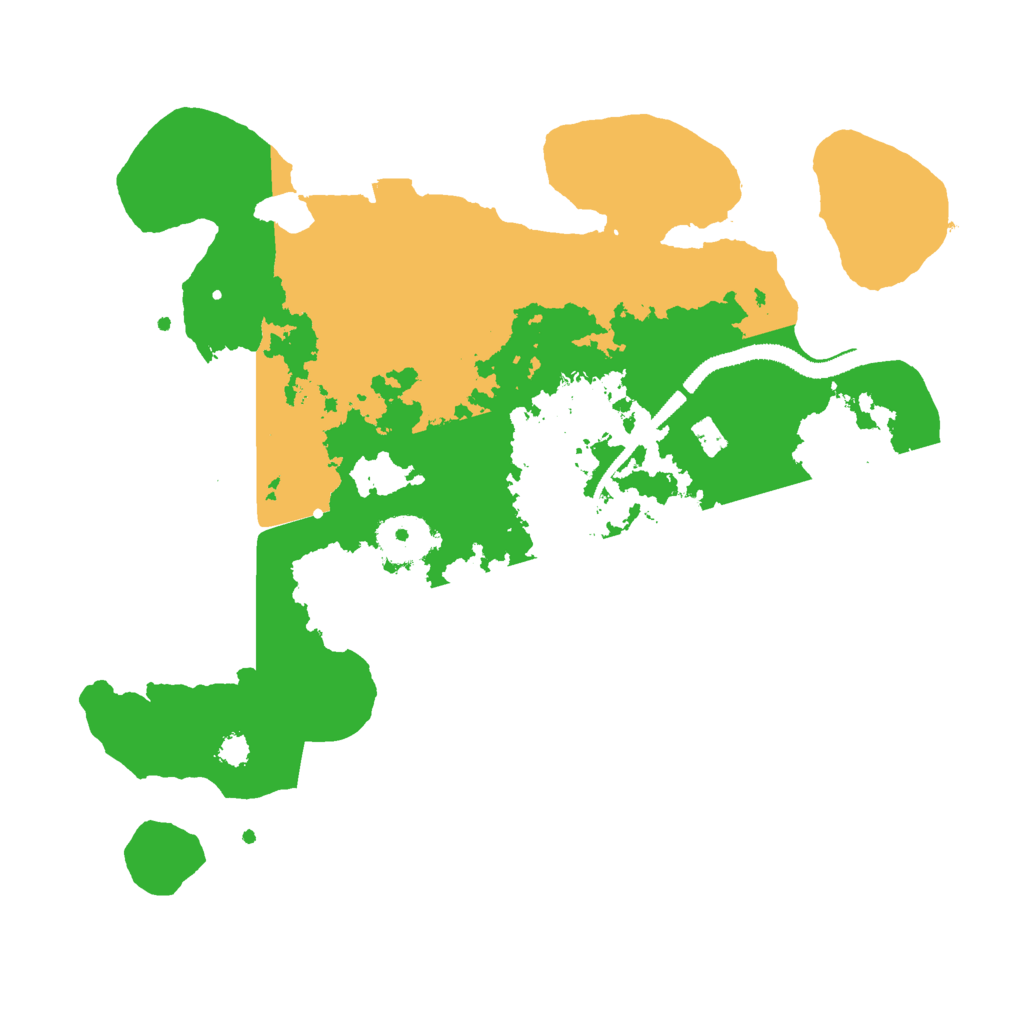 Biome Rust Map: Procedural Map, Size: 3000, Seed: 23030
