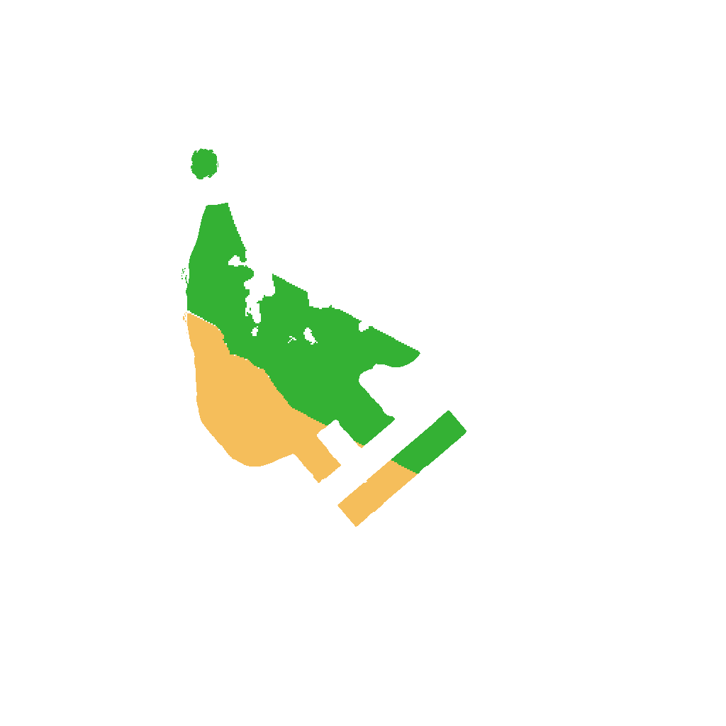 Biome Rust Map: Procedural Map, Size: 1000, Seed: 234638565