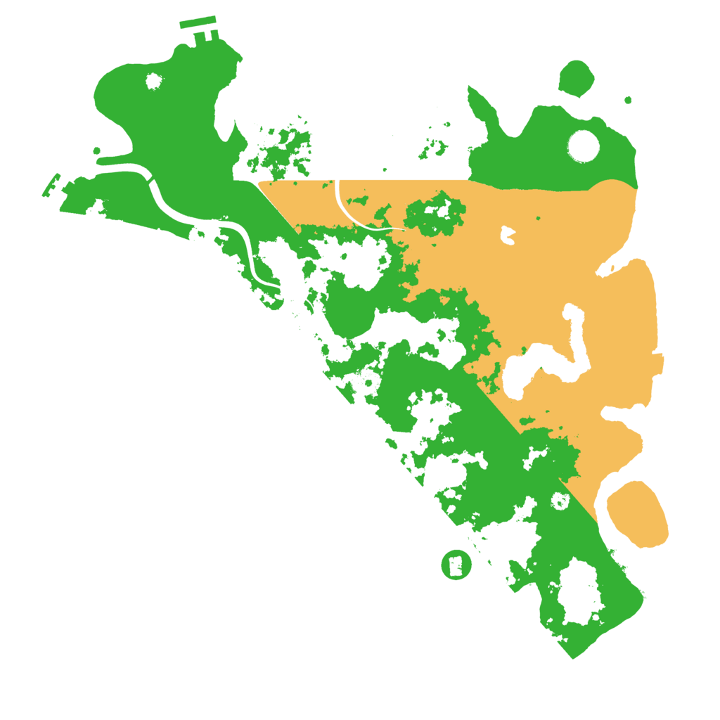 Biome Rust Map: Procedural Map, Size: 4000, Seed: 1455243622