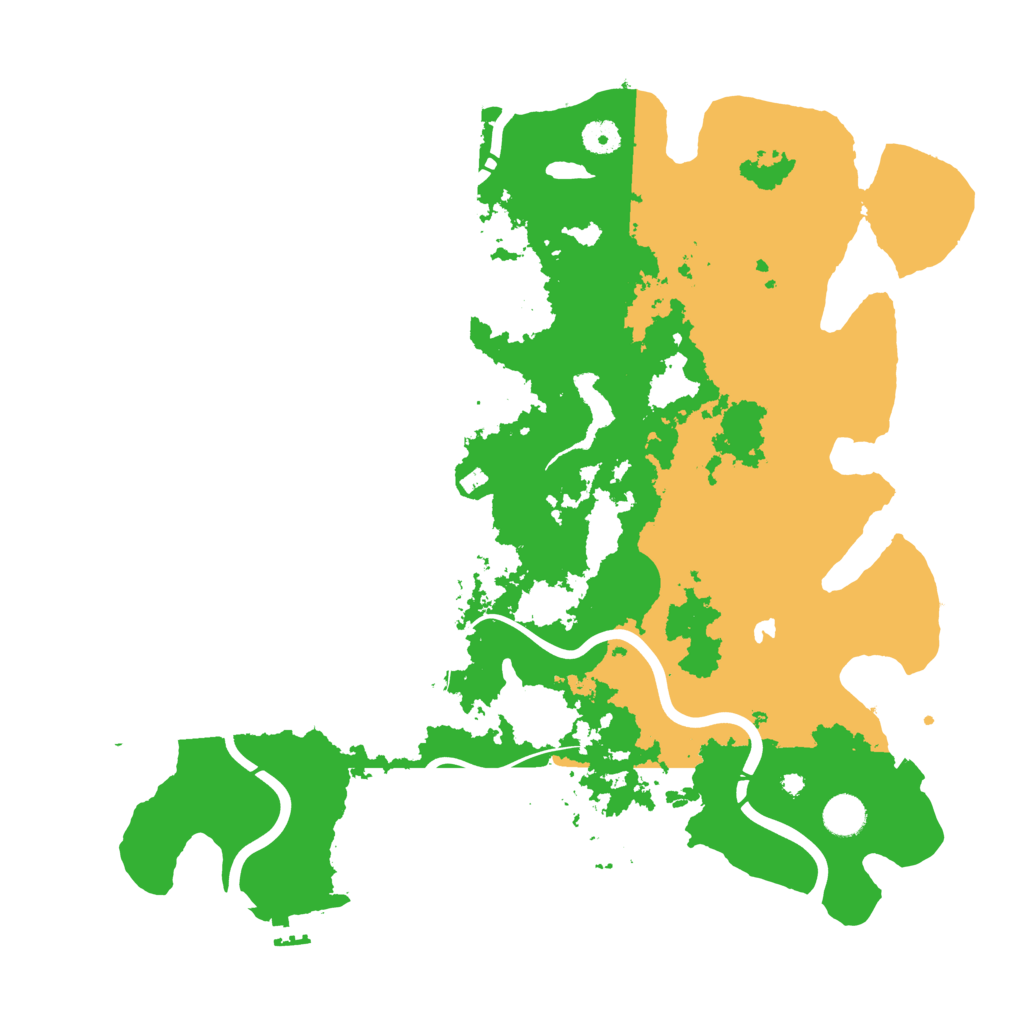 Biome Rust Map: Procedural Map, Size: 4250, Seed: 534434