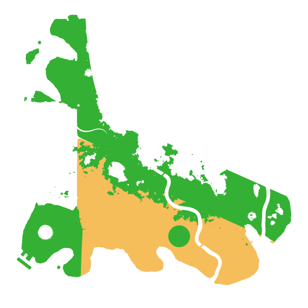 Biome Rust Map: Procedural Map, Size: 3750, Seed: 28372