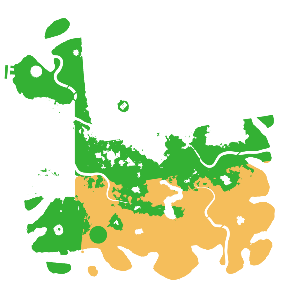 Biome Rust Map: Procedural Map, Size: 4500, Seed: 4657482