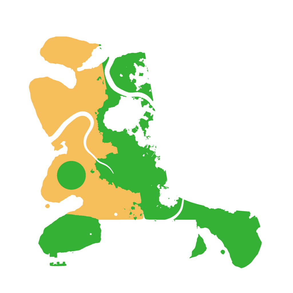 Biome Rust Map: Procedural Map, Size: 2700, Seed: 1761739322