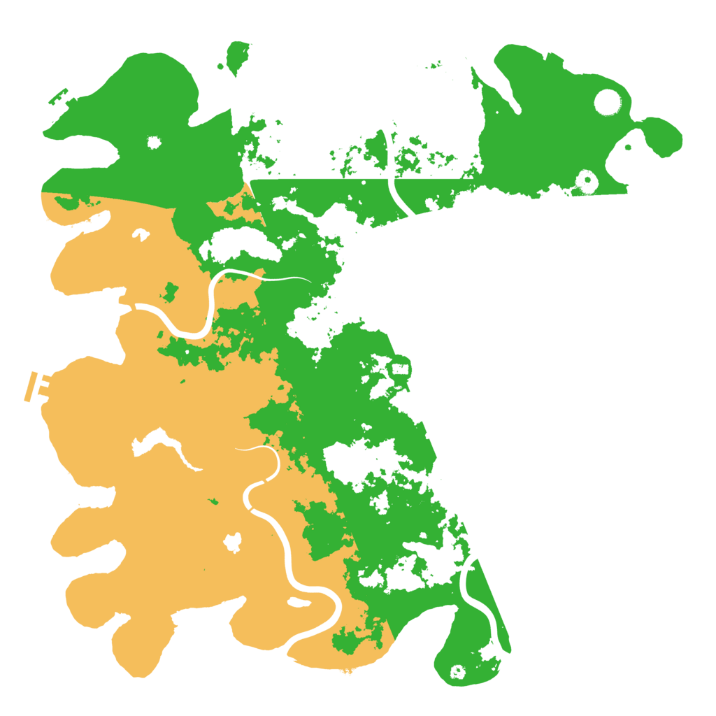 Biome Rust Map: Procedural Map, Size: 4750, Seed: 1235211