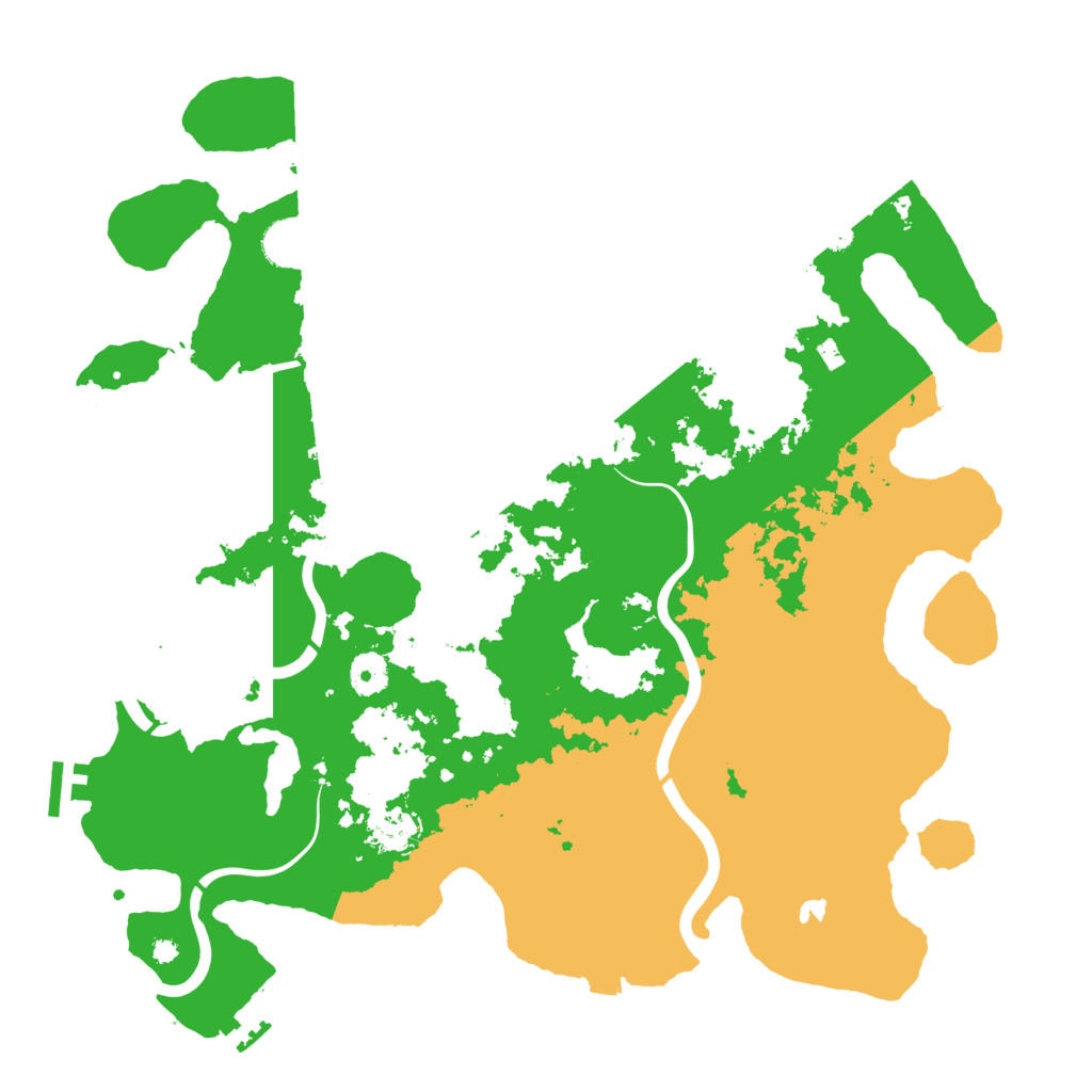 Biome Rust Map: Procedural Map, Size: 4000, Seed: 385503825